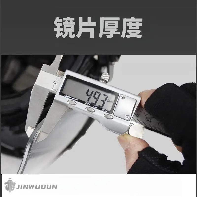 Máscara antidisturbios a prueba de balas de alta resistencia, máscara transparente V50, lente de PC, marco de acero inoxidable para casco FAST MICH - imagen 5