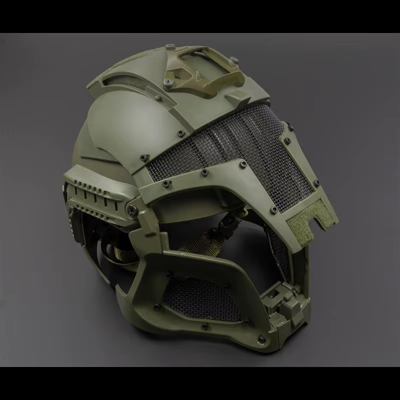 Casco táctico airsoft con gafas reemplazables – Protección cabeza y cara - imagen 3