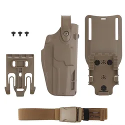 Funda táctica P320 M17/M18 liberación rápida QLS airsoft paintball