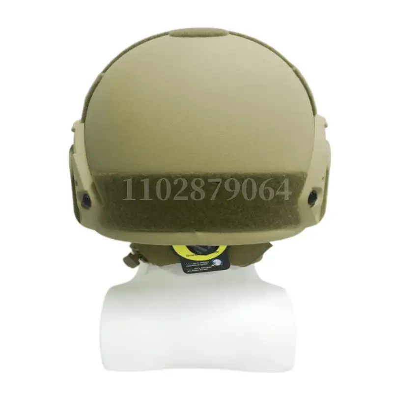 Casco balístico de corte alto FAST HDPE NIJ IIIA casco a prueba de balas de corte XP TacticNIJ 3A protege el casco a prueba de balas verde - imagen 4