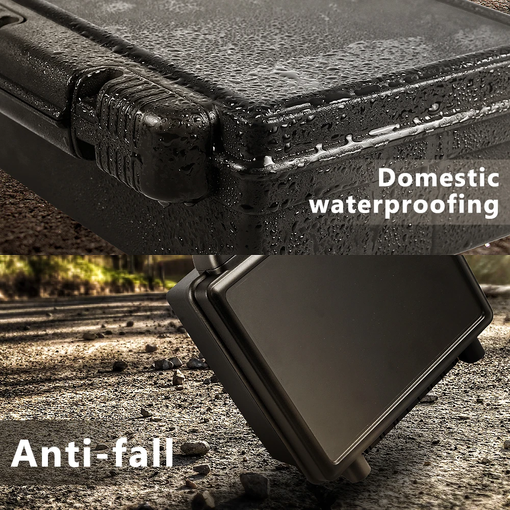 Caja de balas de 99 rondas, caja de munición de 9mm.223/5,56mm 7,62x39, caja de almacenamiento de transporte de munición para Rifle de pistola, caja de balas de caza con tapa abatible - imagen 5