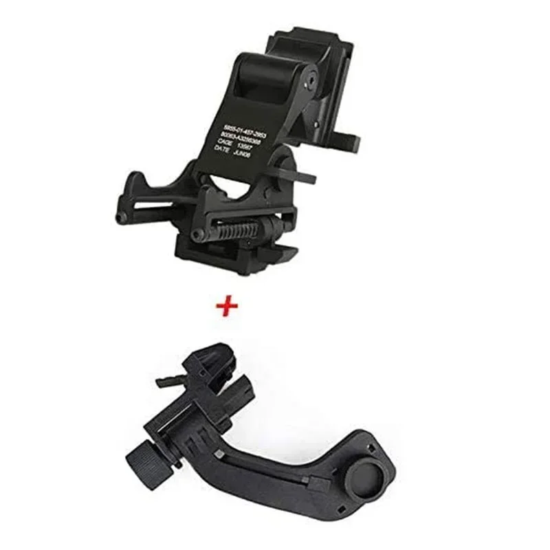 NVG-casco táctico de visión nocturna, adaptador de auriculares con brazo J, montaje PVS 14 para casco FAST M88 MICH - imagen 3