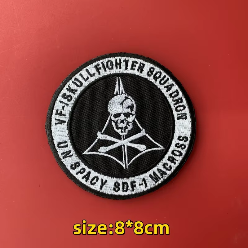 Parche Goonies Never Say Die bordado – Calavera espadas - imagen 4