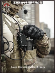 Intercomunicador táctico CNC para exteriores, auriculares tácticos PTT de doble paso, MPU5 de metal mejorado