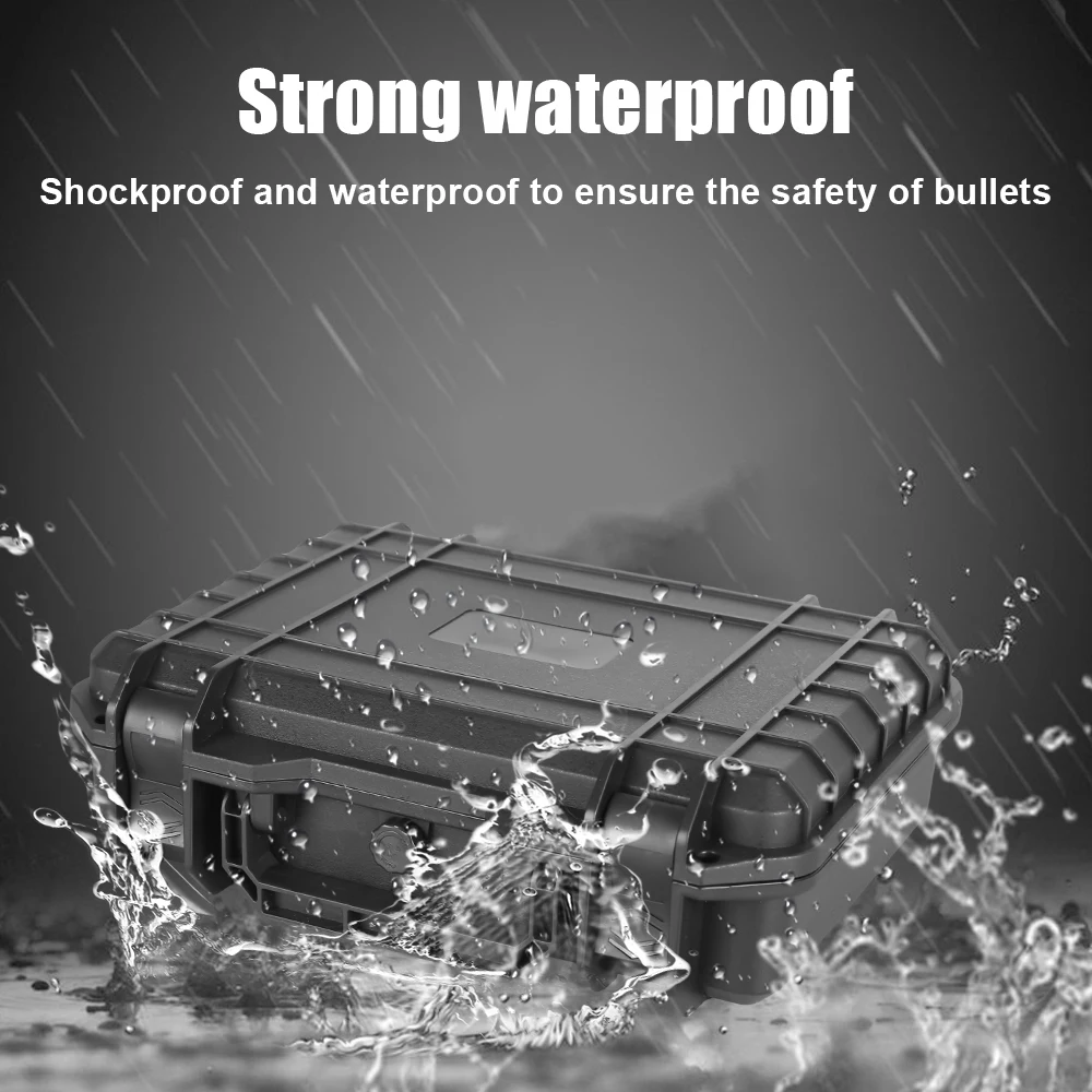 Caja de munición táctica de 117 rondas, estuche de almacenamiento de balas.223/56, lata de almacenamiento de munición, soporte de carcasa de bala, caja, soporte para cartuchos de Rifle - imagen 4