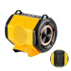 Altavoz portátil Bluetooth USB-C para batería DeWalt 18V y 20V