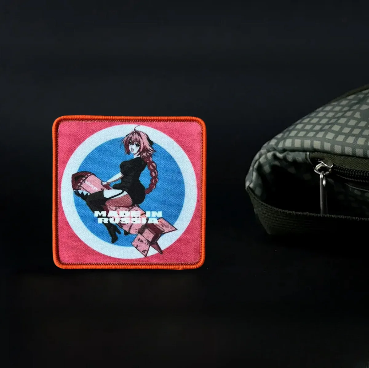 Parche táctico con emblema "hecho en Rusia", insignia de moral de chica Torpedo Bomb, pegatina para mochila, parches impresos con gancho para ropa - imagen 3