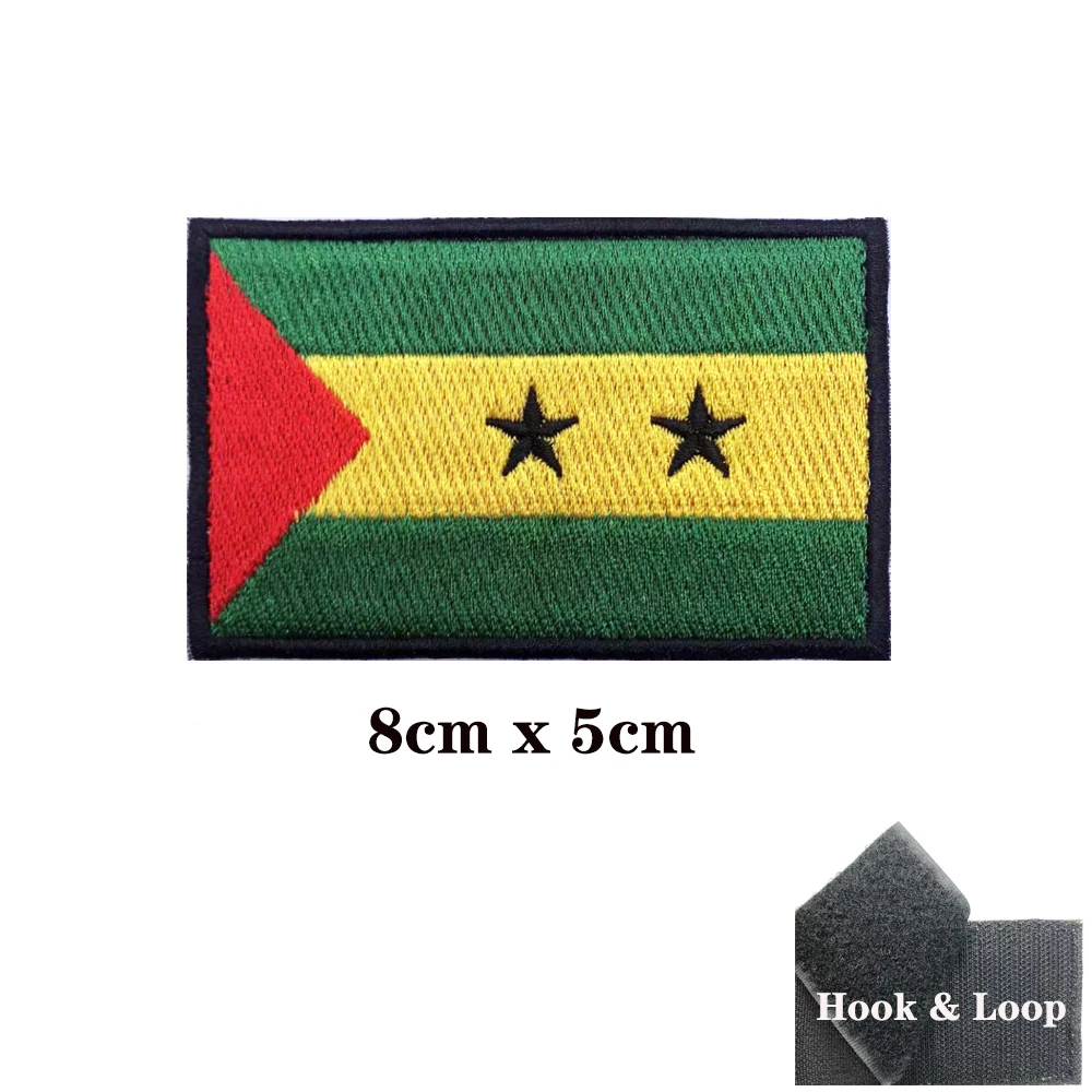 Parches de bandera de la cúpula y el principio de Sheng, brazalete, parche bordado, gancho y bucle, insignia bordada, raya militar - imagen 3