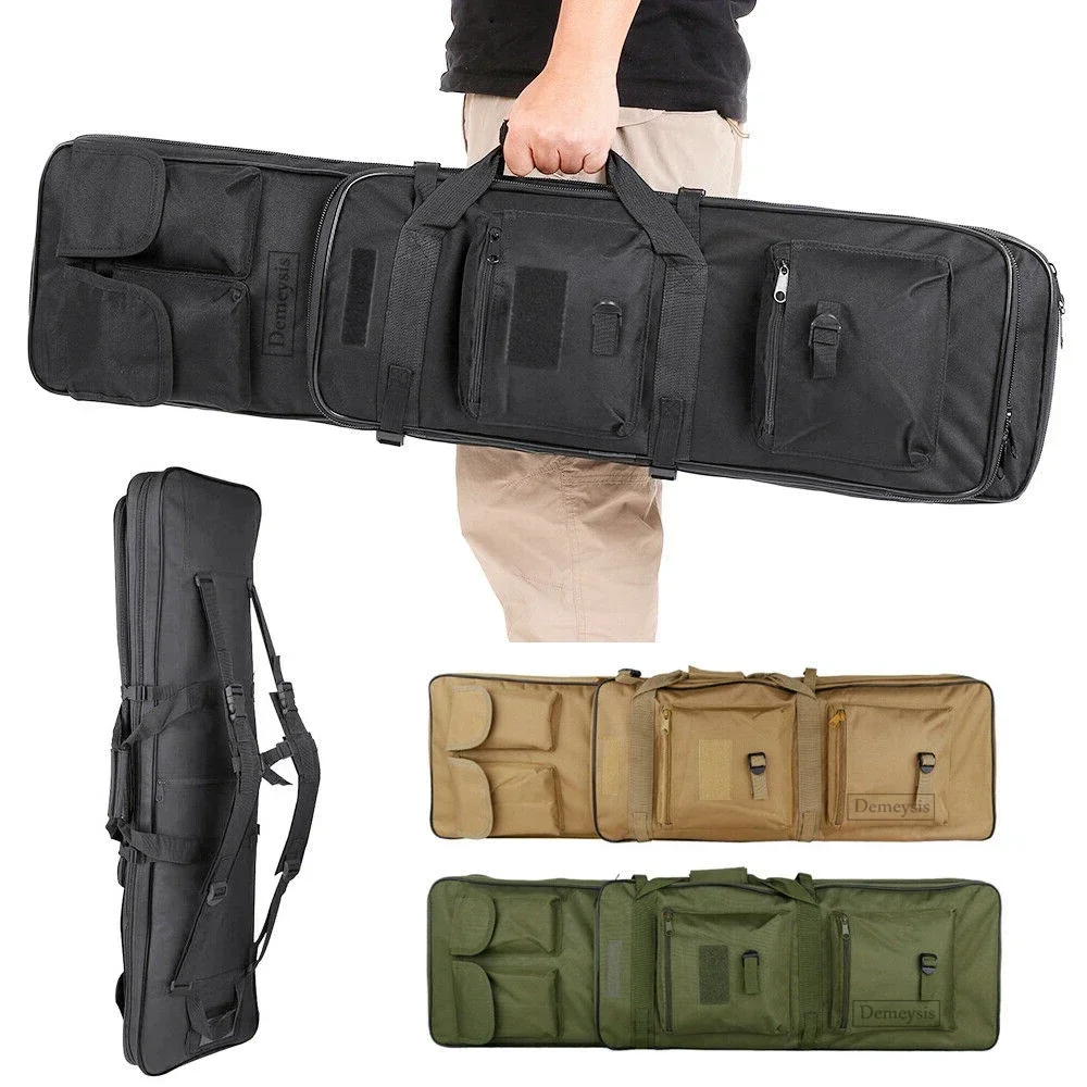 Estuche táctico para Rifle Airsoft Paintball francotirador Cs juego tiro caza alcance pistola bolsa juegos de guerra al aire libre mochila