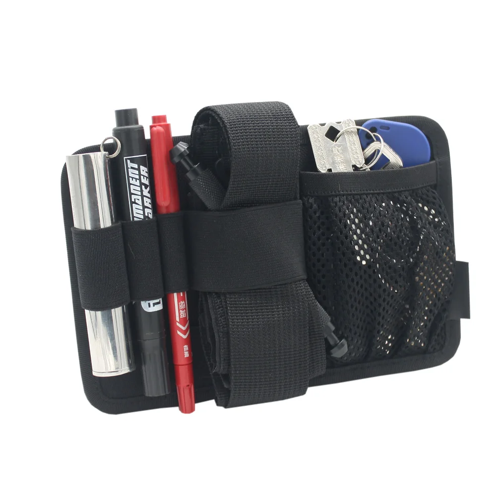 Bolsa con cierre de gancho táctico, bolsa de malla para almacenamiento de accesorios EDC, bolsa de inserción para mochila, organizador de Panel Modular, bolsa de administrador - imagen 5