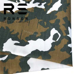 Tela Red Dawn algodón nailon – Camuflaje táctico para traje de rana