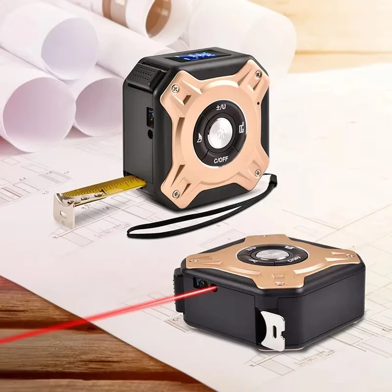 Telémetro láser digital – Cinta métrica retráctil de precisión - imagen 4