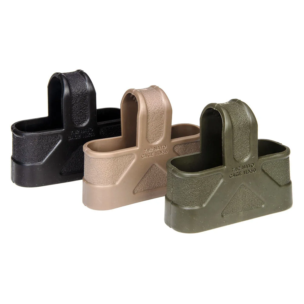 Bucles tácticos de goma para tirar rápida de 9mm, 5,56, 7,62, para M4 M16 AK, asistencia para revistas, tiro, caza, Paintball, Airsoft - imagen 5
