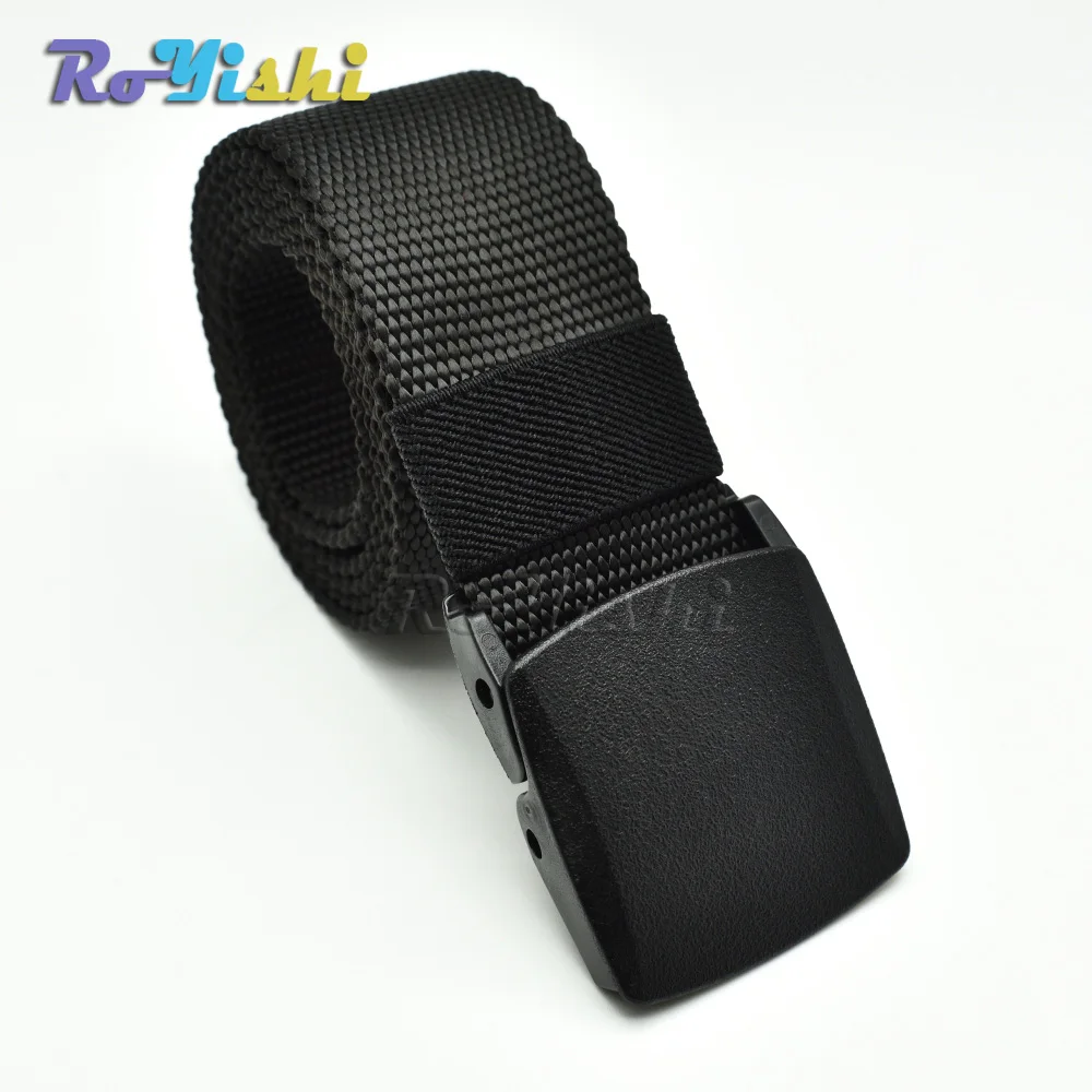 Cinturón de nailon con hebilla automática, cinturón táctico del ejército masculino, cinturones de lona de cintura militar para hombre, fajas, correa de alta calidad - imagen 2