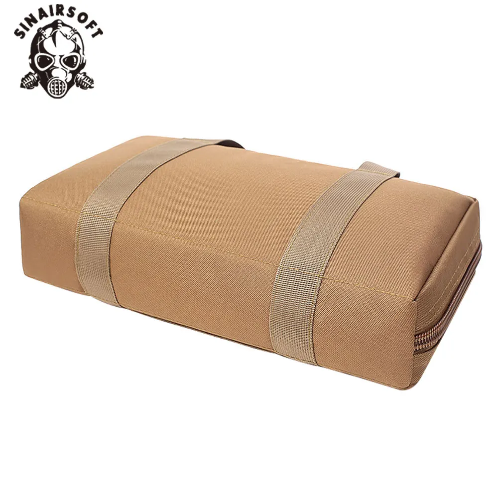 Bolsa de transporte para pistola táctica, funda para Glock 17 Beretta, bolsa acolchada a prueba de golpes para revistas, bolsa Universal para pistola de caza - imagen 4