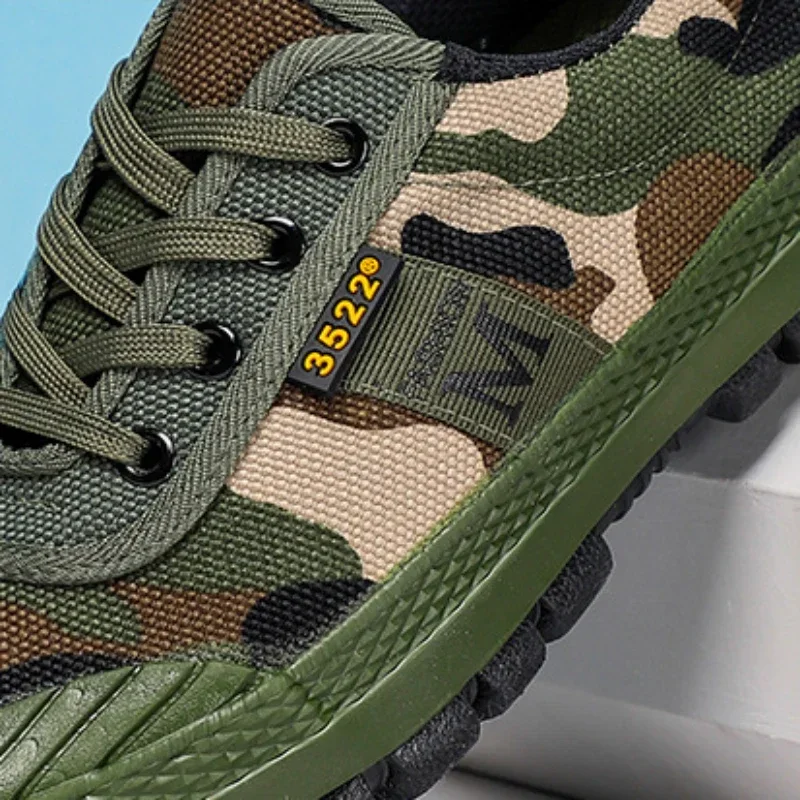 Zapatos de trabajo para hombre, zapatillas tácticas de senderismo, calzado de Trekking, zapatos de escalada de montaña cómodos y transpirables, zapatos vulcanizados - imagen 5