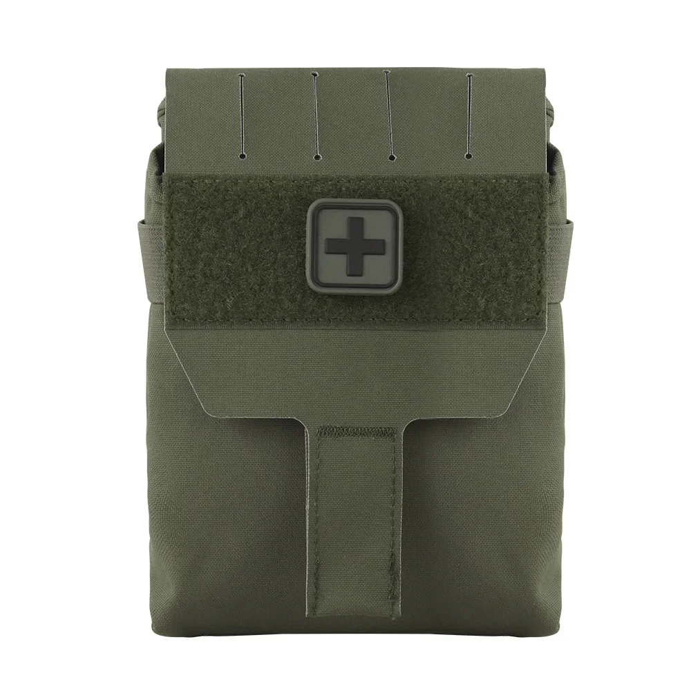 Bolsa táctica IFAK para traumatismos MOLLE, despliegue rápido, caza al aire libre, entrenamiento de combate, supervivencia, bolsa médica de emergencia, equipo portátil - imagen 3