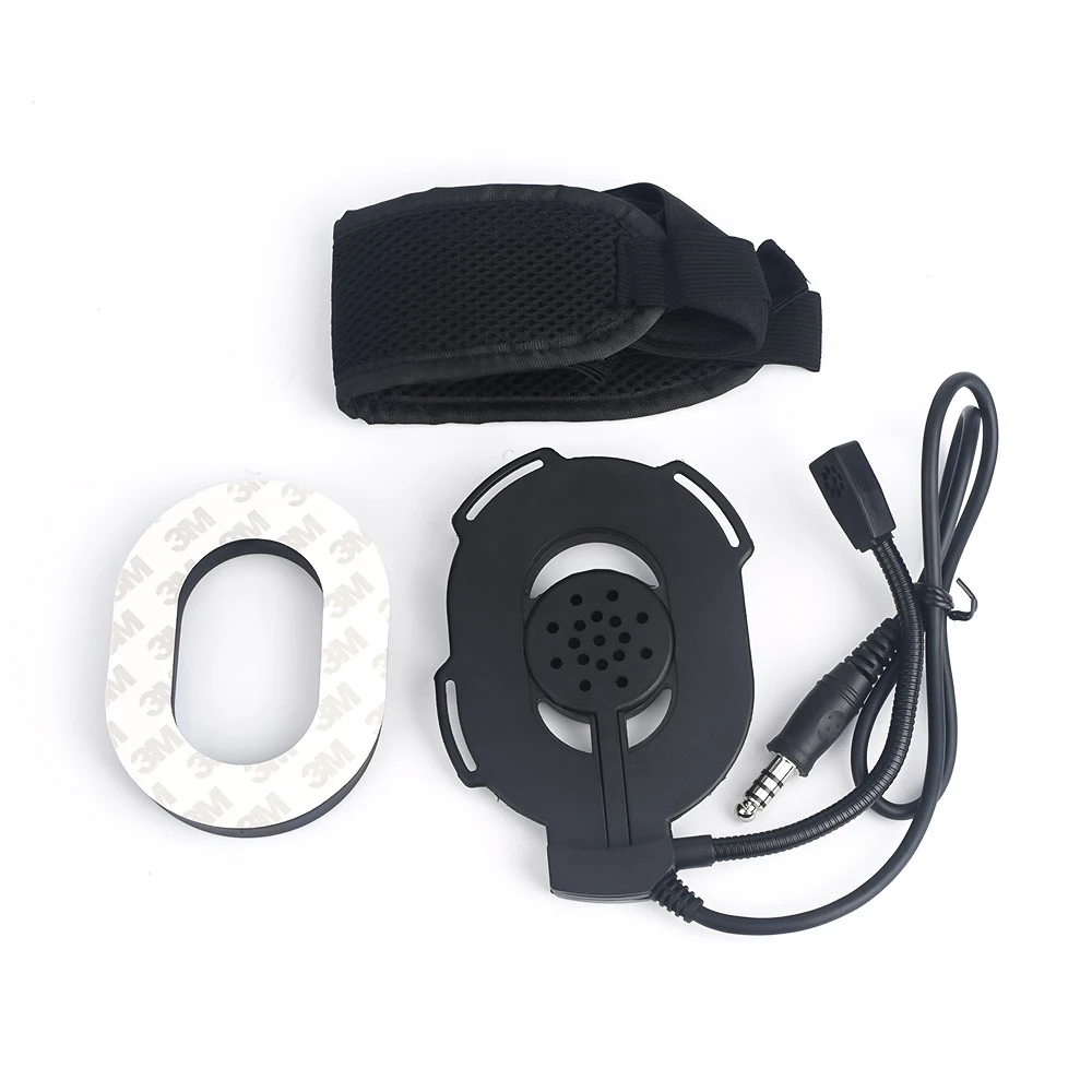 WADSN Tactica auriculares de comunicación de tiro al aire libre auriculares Bowman Elite II U94 PTT para KenwoodBaofeng UV-5R accesorio de Radio - imagen 5