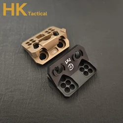 Soporte táctico Thorntail6 Offset Scout Metal MLOK Keymod Rail Airsoft Surefir M600 M300 Base de linterna PLHv2 Weapo montaje de luz