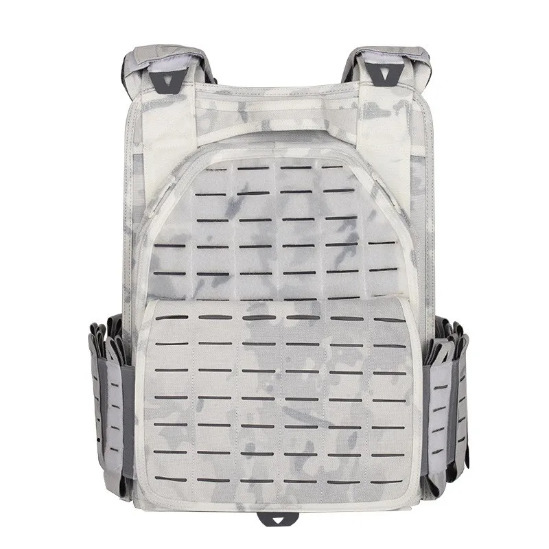 Chaleco táctico 6094 PANA Mc Alpine Snow camuflaje blanco láser tira rápida MCAP - imagen 2