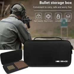 Caja municiones 9mm .22LR .223/5.56mm resistente para tiro