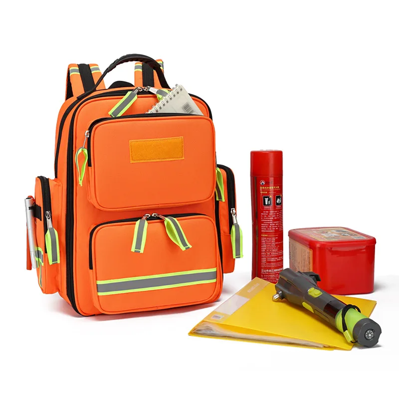 Kits de primeros auxilios, mochilas de rescate de emergencia, almacenamiento ordenado de gran capacidad, Kits de supervivencia para acampar al aire libre, Kits médicos - imagen 3