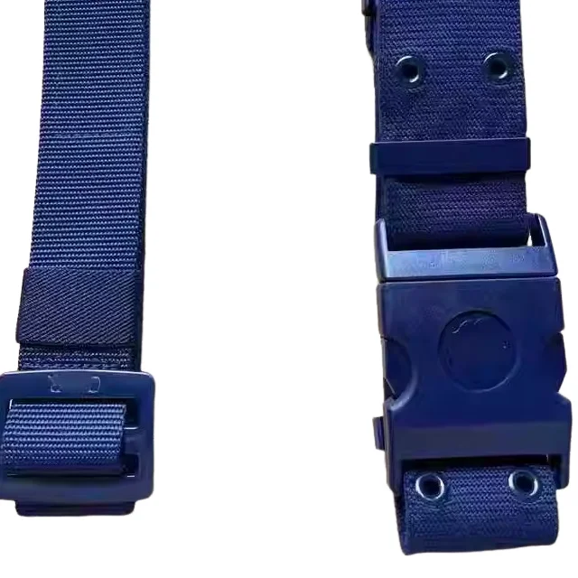 Nuevo Cinturón interior y exterior tejido azul fuego, cinturón tejido exterior de rescate de emergencia, cinturón de adiestramiento al aire libre - imagen 3