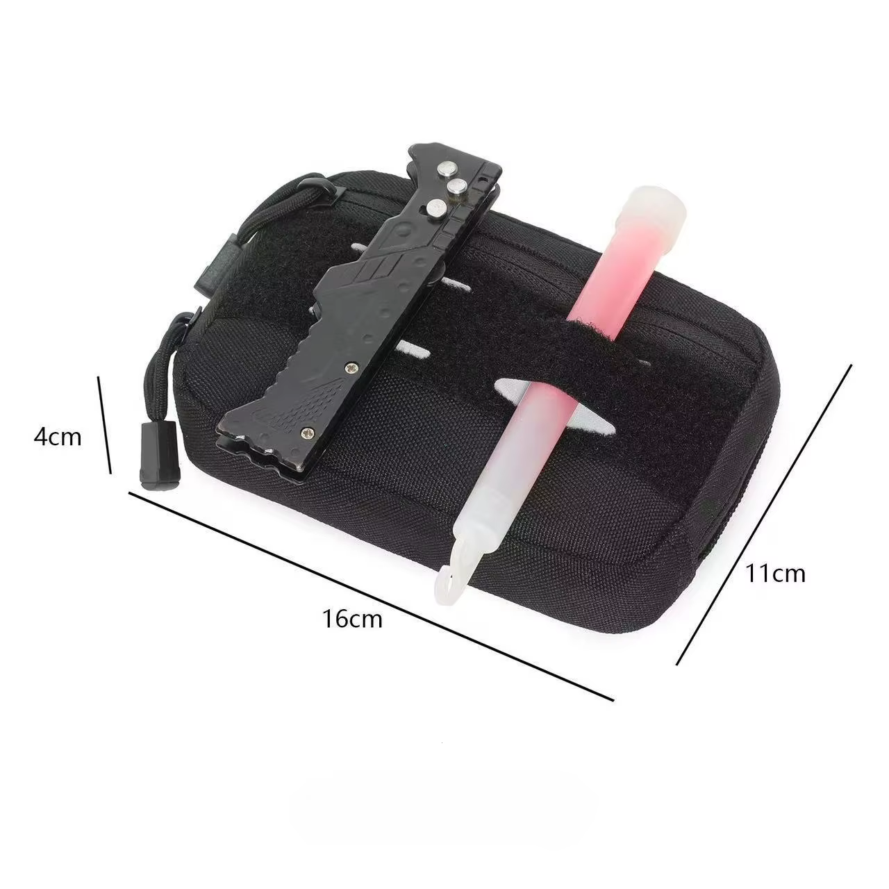 Riñonera táctica MOLLE admin – Bolsa EDC exterior y caza - imagen 2