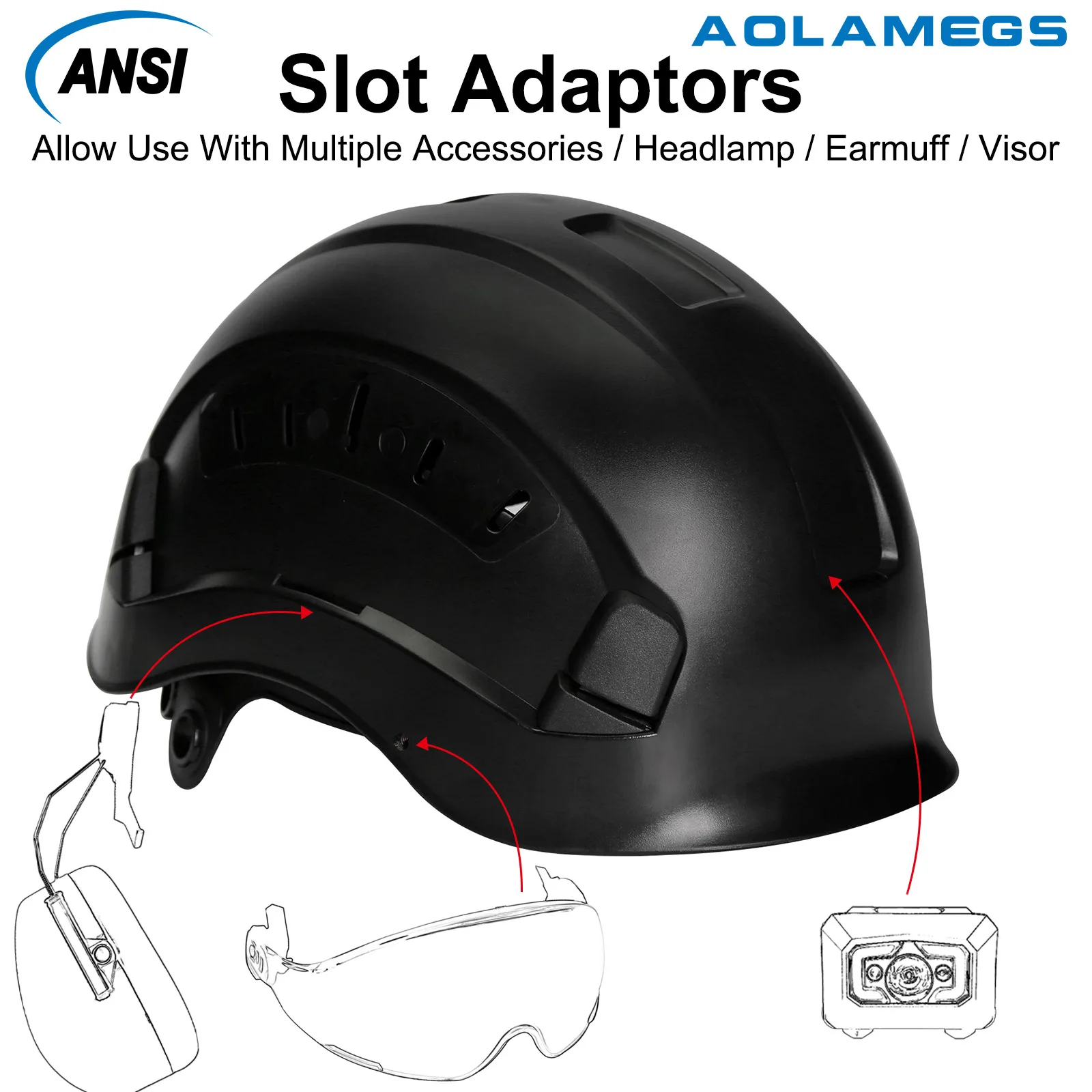 Casco de seguridad para construcción CE con pegatinas reflectantes para ingeniero, casco duro ABS, gorro de trabajo Industrial ANSI transpirable, multicolor - imagen 5