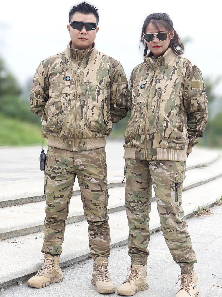 Chaqueta táctica de Aviador MA1 para hombre, abrigo militar, conjunto de uniforme de béisbol, novedad - imagen 4