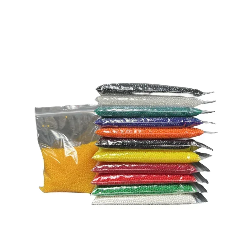 10000 Uds. Cuentas de agua de suelo de cristal en forma de perla de hidrogel, Bola de Gel Bio de 7-8MM para flores/desmalezado, bolas de gelatina mágicas para cultivo de barro - imagen 3