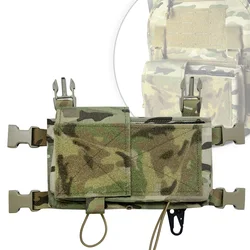 MK3 MK4 Chaleco táctico 500D con panel frontal MOLLE y banda abdominal