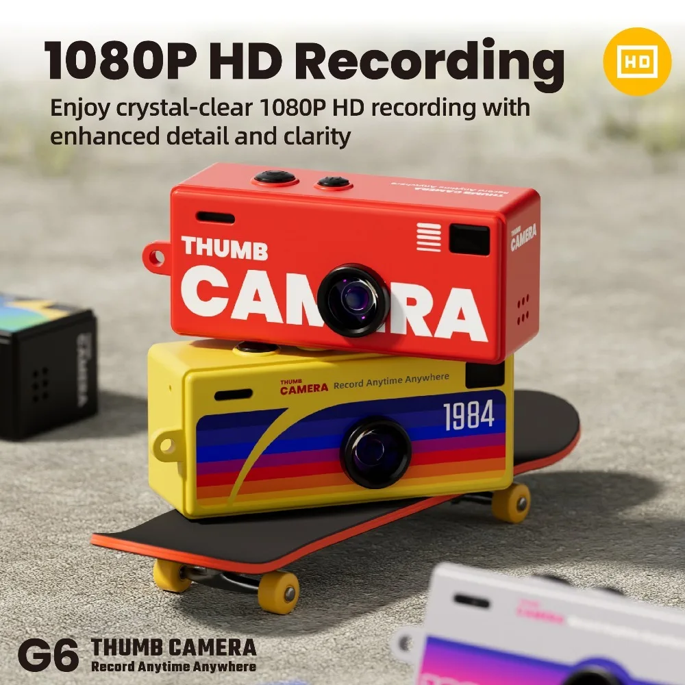 Cámara de acción mini llavero 1080P HD para niños y estudiantes - imagen 3