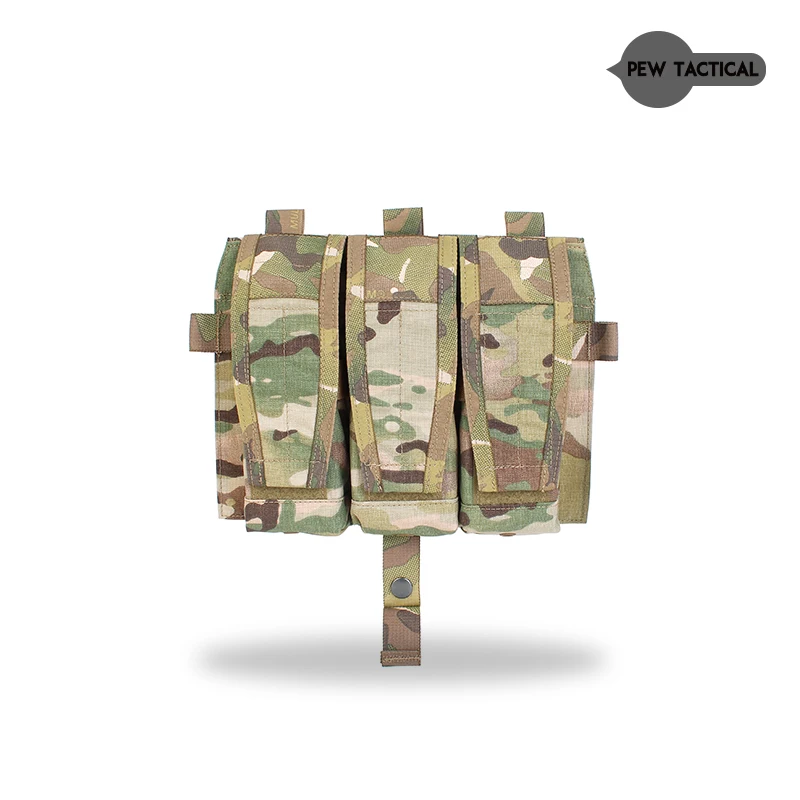 Bolsa para revistas PEW TACTICAL 5,56, bolsa para Airsoft Mag para chaleco táctico, chaleco AVS, Panel frontal Molle FP18 - imagen 5