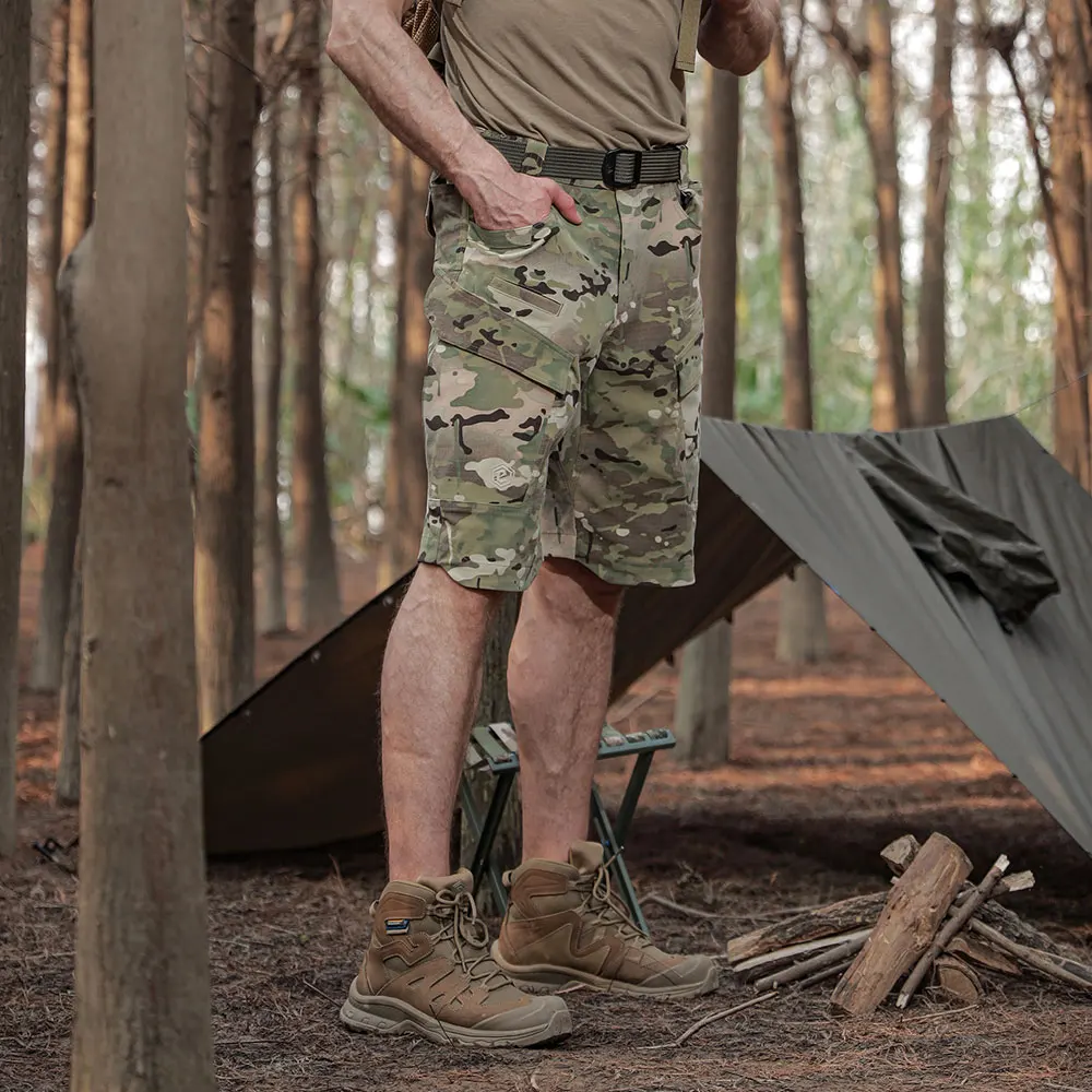 Emersongear-pantalones cortos tácticos de antílope, serie Blue Label, pantalones cortos elásticos, ligeros, para caza, Camping, informal, diario, EMB9729 - imagen 2