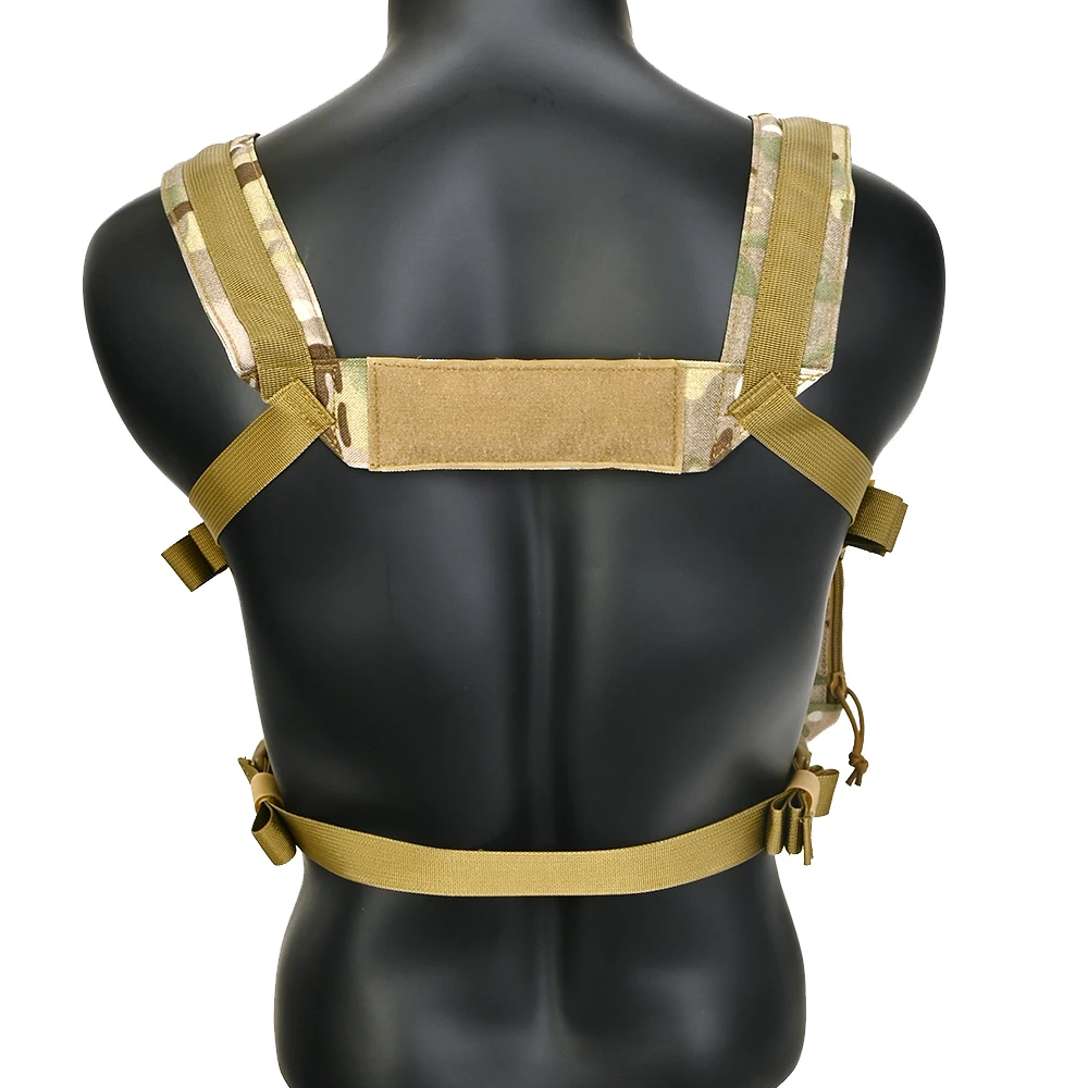 CS Match Wargame TCM Chest Rig Airsoft chaleco táctico paquete revista bolsa funda sistema Molle cintura hombres Nylon - imagen 4