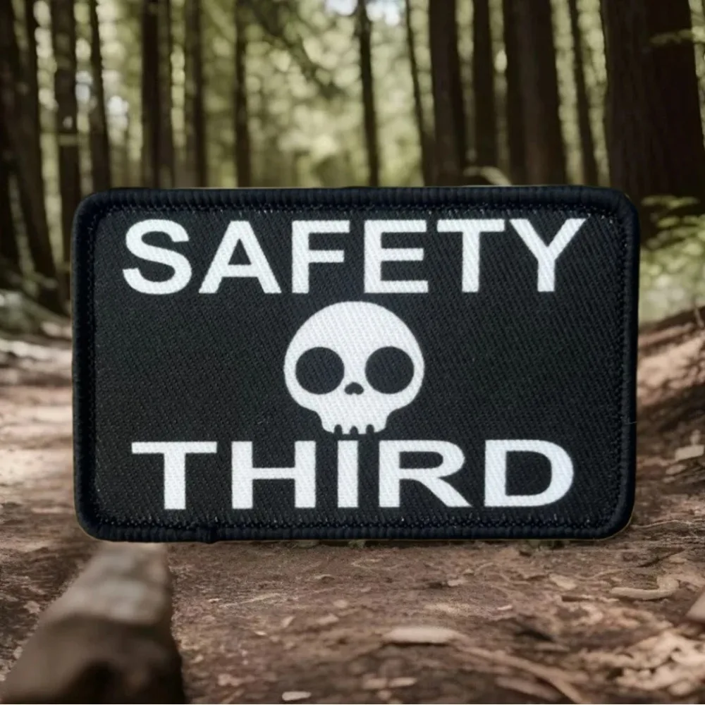 SAFETY THIRD Printed Hook Loop Patches for Clothing Morale Tactical Patch Military Army Armband Backpack Decorative Sticker - imagen 5