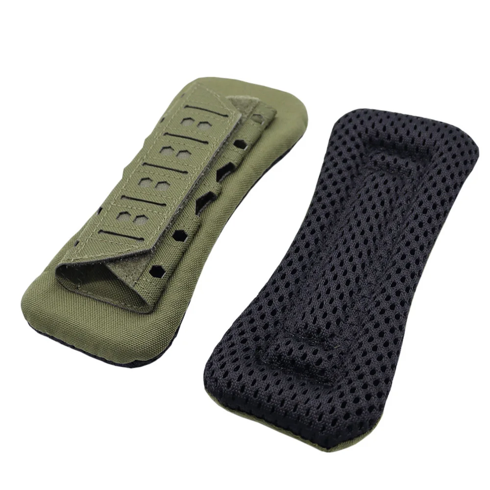 VULPO-Chaleco táctico con corte láser, almohadillas para correa de hombro, mochila para exteriores, cojín de malla transpirable, hombrera para chaleco de caza - imagen 4