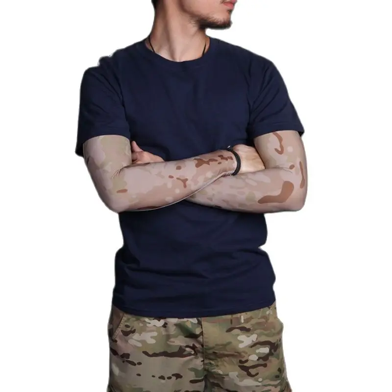 Emersongear-funda elástica para brazo, mangas para acampar, deportes al aire libre, calentador táctico para acampar, senderismo, caza, pesca