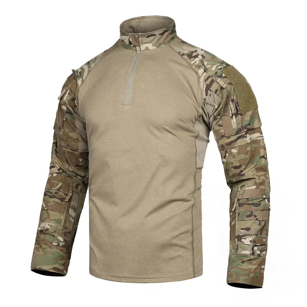 Emersongear Anaconda-camisetas de combate todoterreno, camisetas tácticas, camiseta de entrenamiento, camisetas para acampar, camiseta elástica en 4 direcciones, senderismo y caza - imagen 2