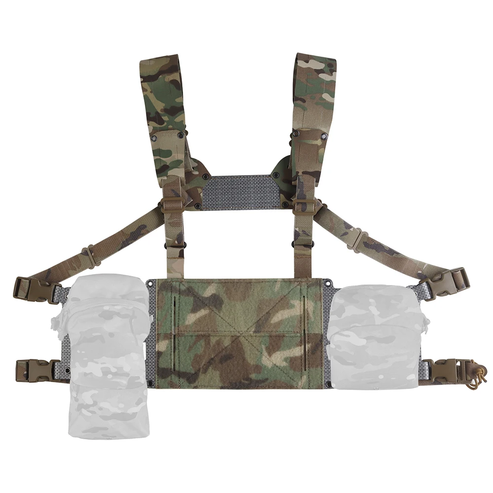 Equipo de pecho táctico estilo Ferro FC, chaleco colgante de pecho extendido V2, equipo de caza al aire libre, equipo de entrenamiento, colgador de pecho táctico - imagen 2