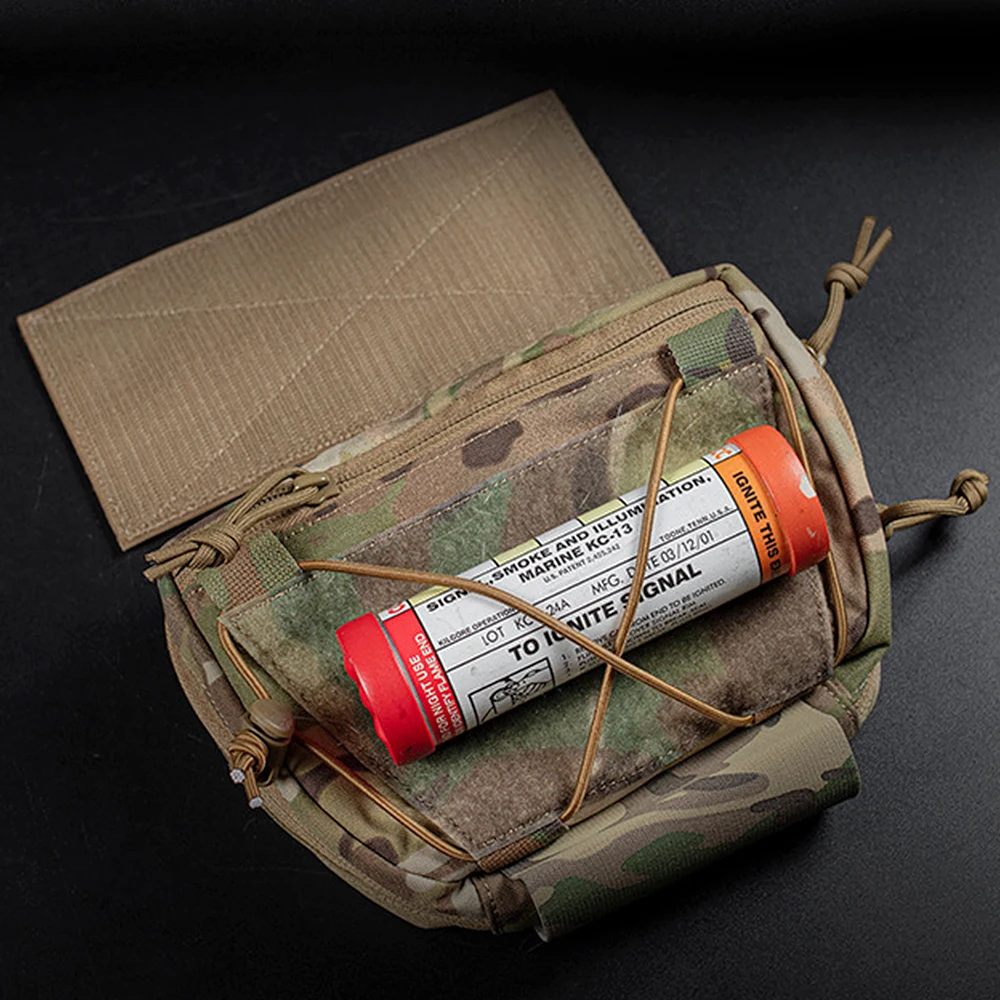 TACTIFANS-riñonera Abdominal V2 Raider, riñonera de liberación rápida, inserto de bucle extraíble, chaleco de caza, aparejo de pecho, bolsa IFAK colgante - imagen 5