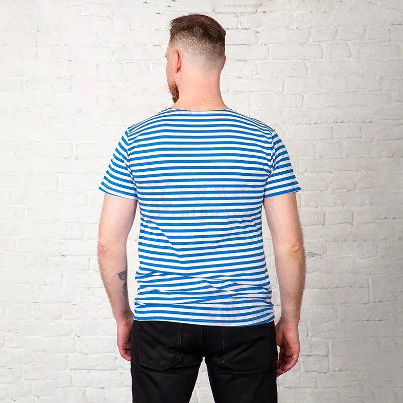 Camiseta de manga corta paracaidista, ventilador militar ruso, traje de fitness, secado rápido, transpirable - imagen 2