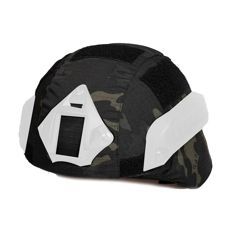 Bandas tácticas de alta elasticidad para apretar, cubiertas protectoras de camuflaje para cascos rápidos, sin casco - imagen 2