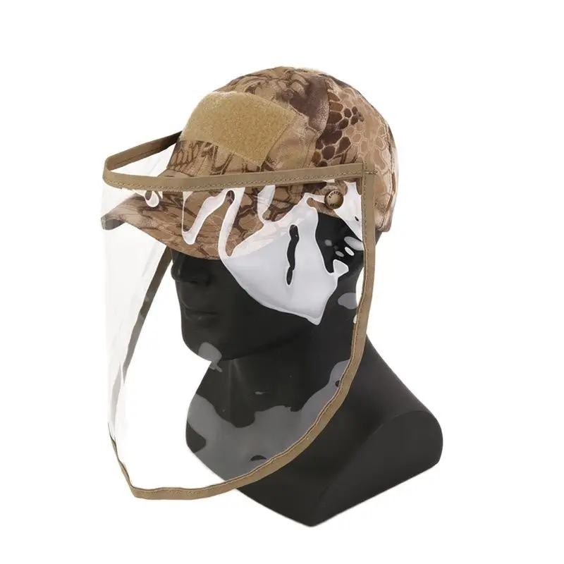 Emersongear gorra de béisbol táctica equipo de protección solar caza al aire libre pesca ciclismo Airsoft deportes Anti-caída senderismo sombrero AT - imagen 2