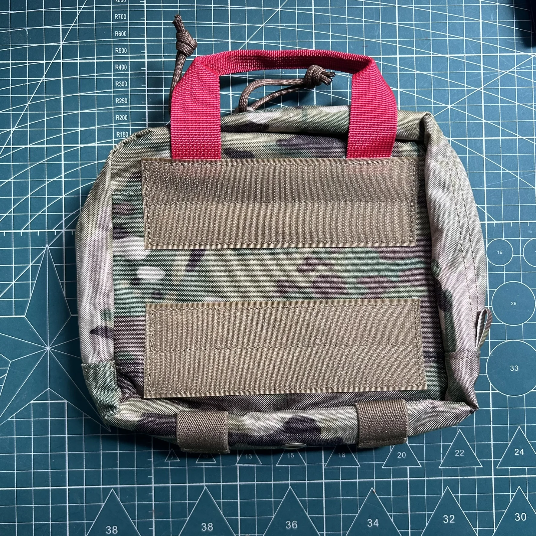 Bolsa táctica de superficie con gancho de organización interna, estilo de malla/versión transparente-bolsa para desechos - imagen 3