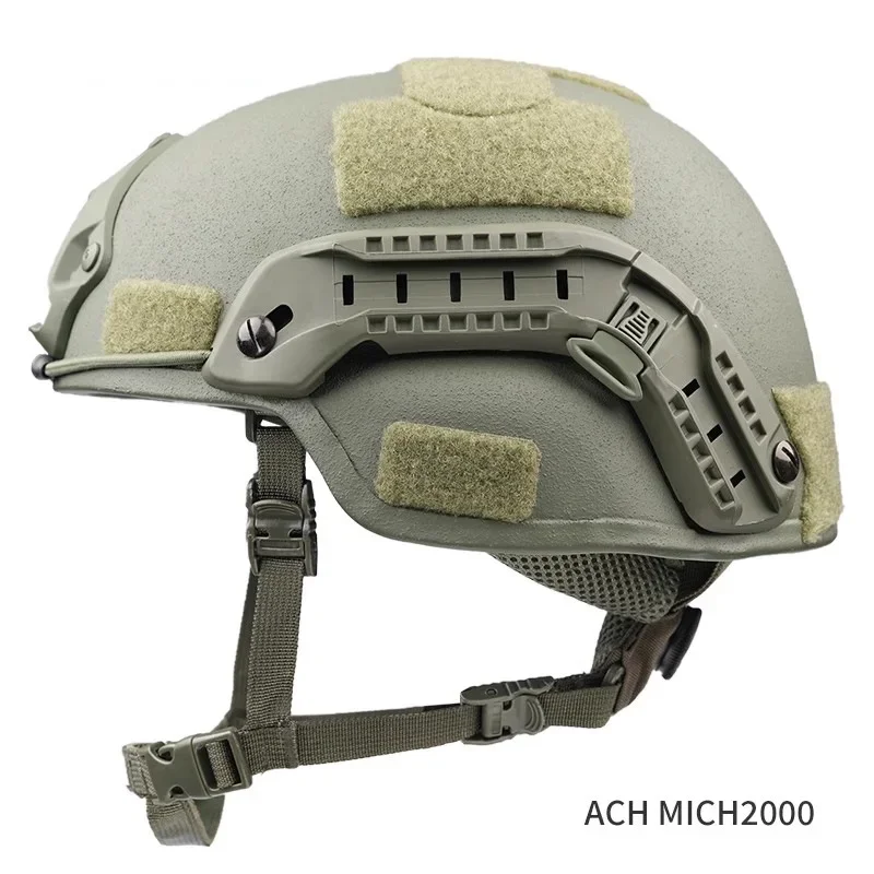 Casco de combate modular ACH MICH2000: protección de ronquidos, 30% de suspensión más ligera, visión nocturna plug-and-play y luces tácticas - imagen 4