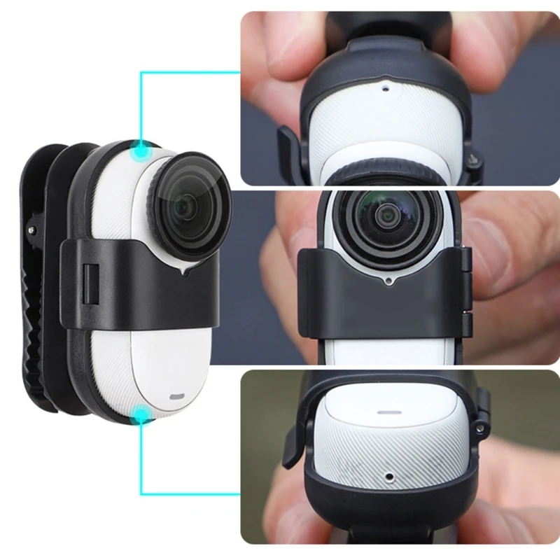 Mada mochila Montaje para clip para GO 3S Accesorios cámara acción horizontal K1KF