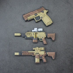 SIG SAUER Q XM7 XM250 parche táctico PVC para fusil, ropa y bolsas