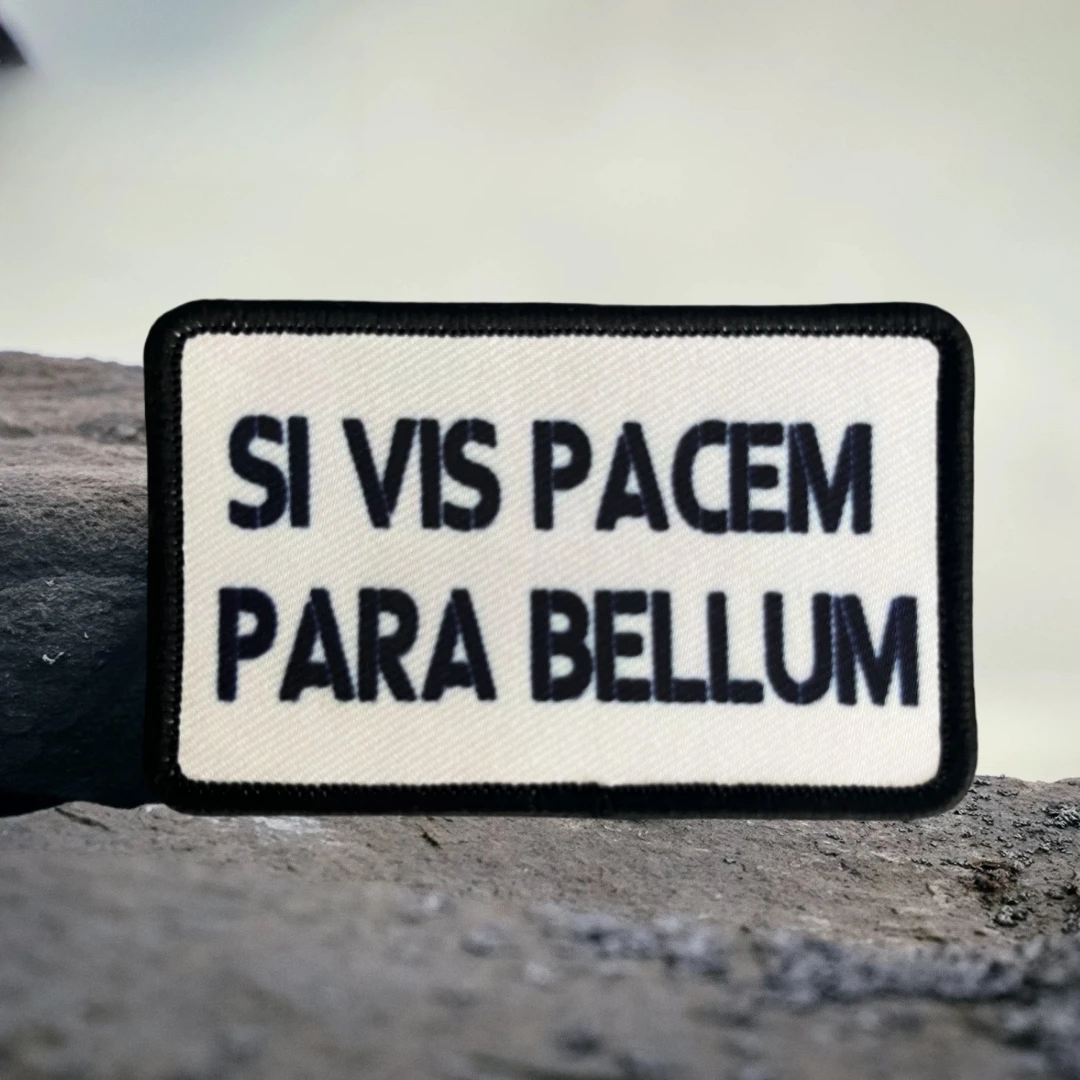 Parche táctico velcro Si vis pacem para bellum – Insignia moral - imagen 5